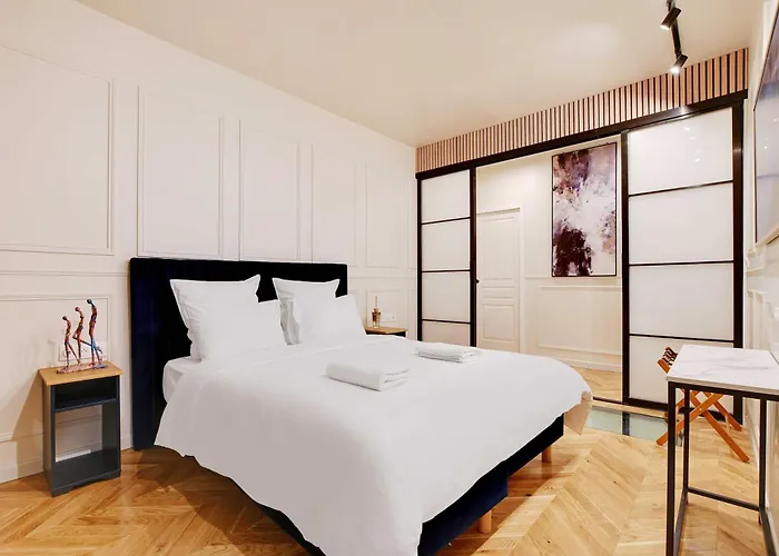 Charming - Ac - 2br-6p - Near Bastille Apartamento *